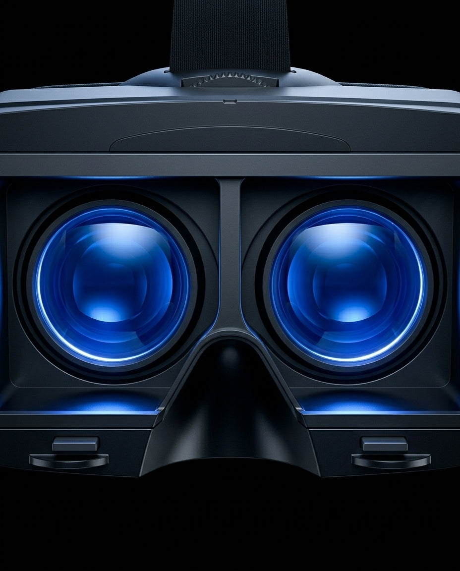 VR Headset with Built-In Headphones | ImmersaView Pro