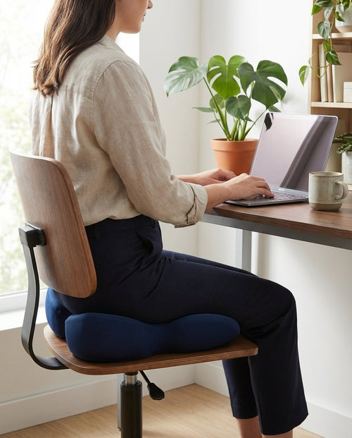 Coccyx Relief Seat Cushion | Memory Foam Orthopaedic Support