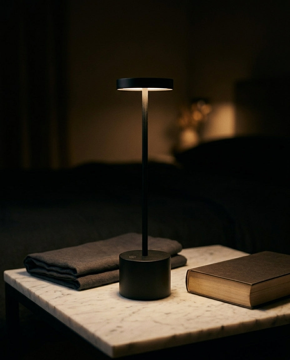 Rechargeable LED Table Lamp | Touch Dimming – Lumara