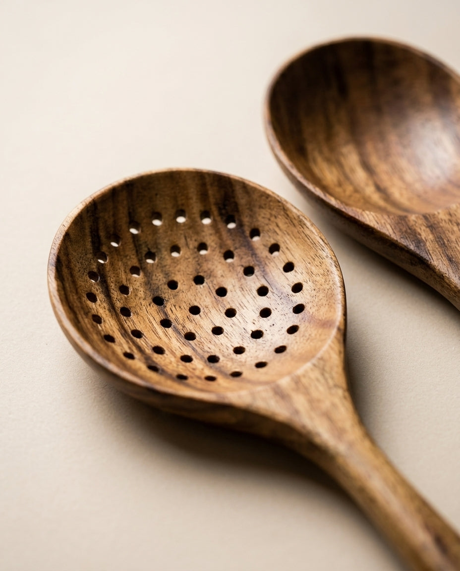 Wooden Kitchen Utensil Set 5-Piece | Acacia Wood