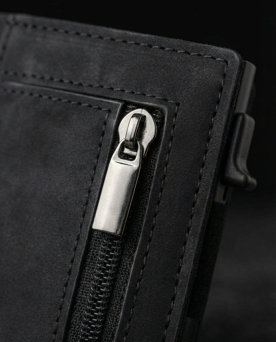 RFID Blocking Slim Wallet – SlimVault Card Carrie
