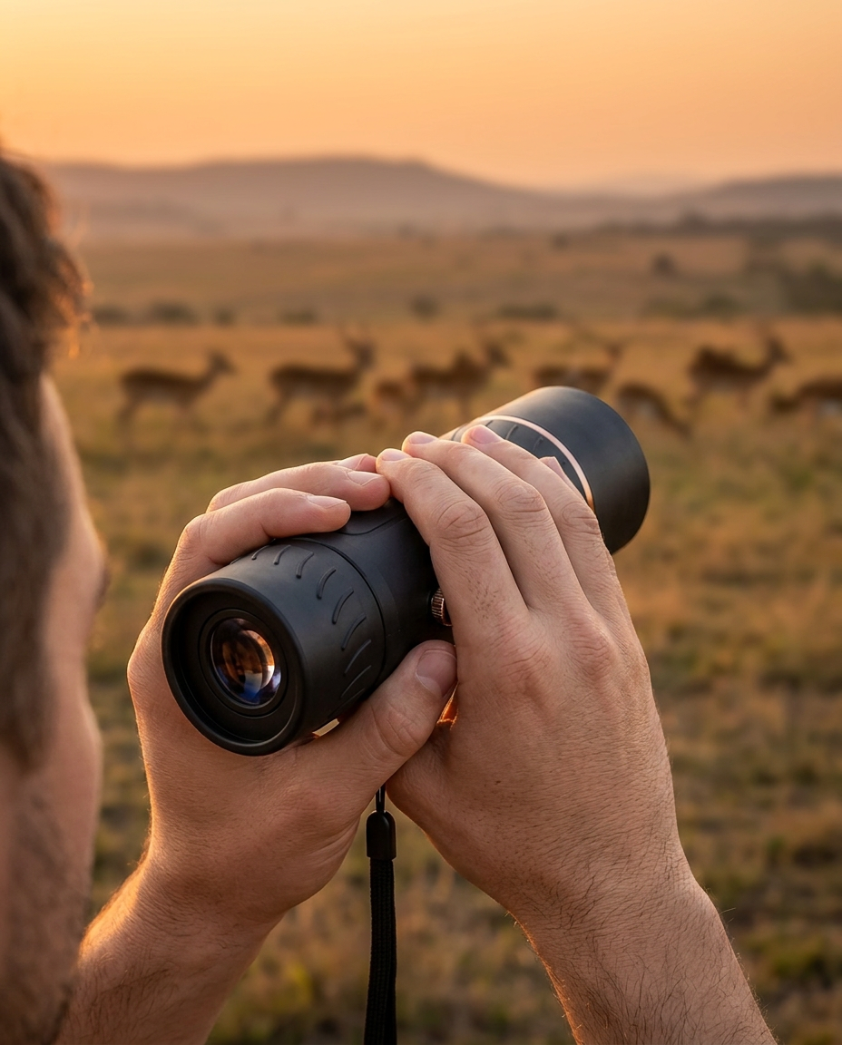 Monocular Telescope 10x42 | HD Compact for Bird Watching