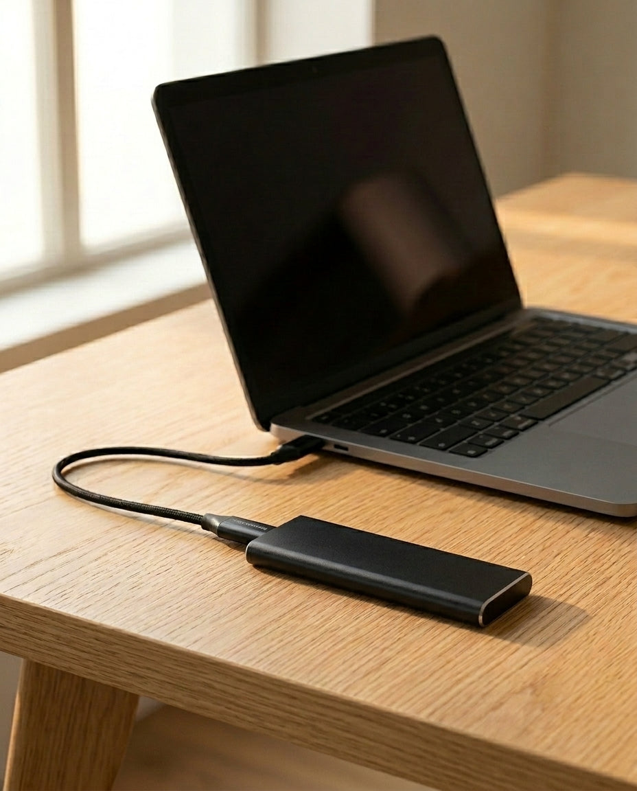 4TB Portable SSD | SlimVault USB-C External Hard Drive