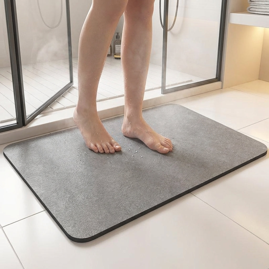 Quick-Drying Non-Slip Bath Mat – AquaStep