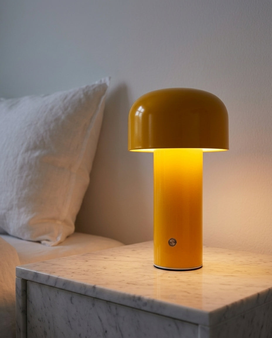Mushroom Table Lamp | Rechargeable LED Touch Light