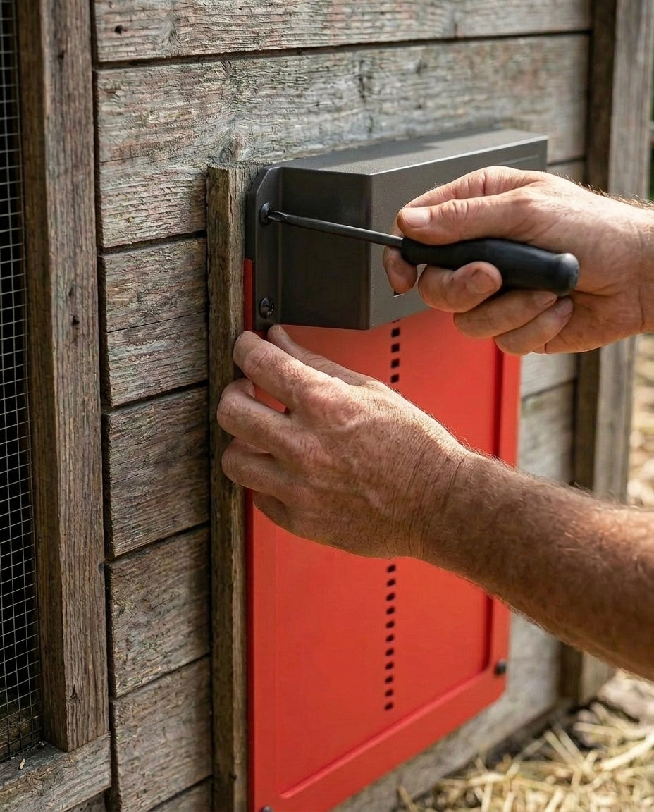 Automatic Chicken Coop Door | Light Sensor, Weatherproof