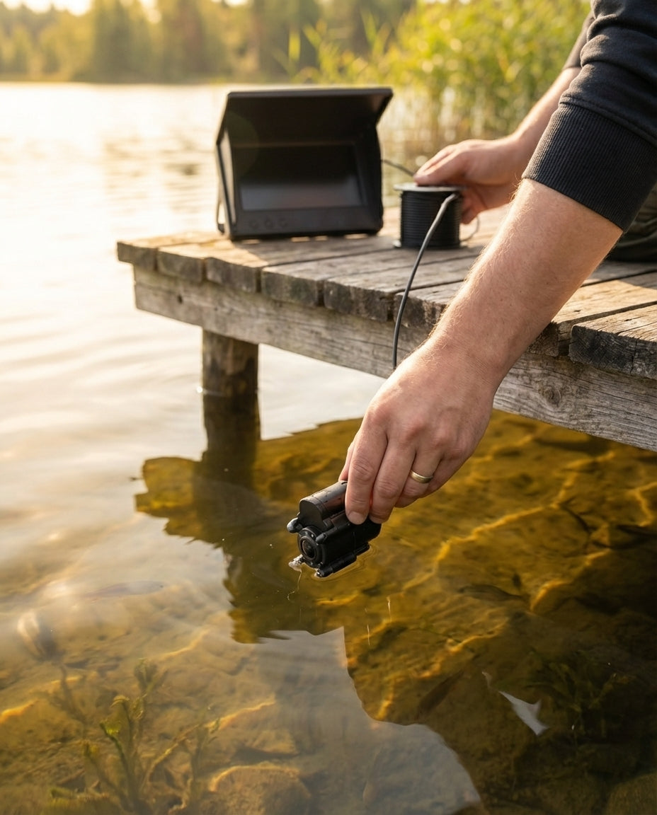 Underwater Fishing Camera | 30m Cable & Built-In LED