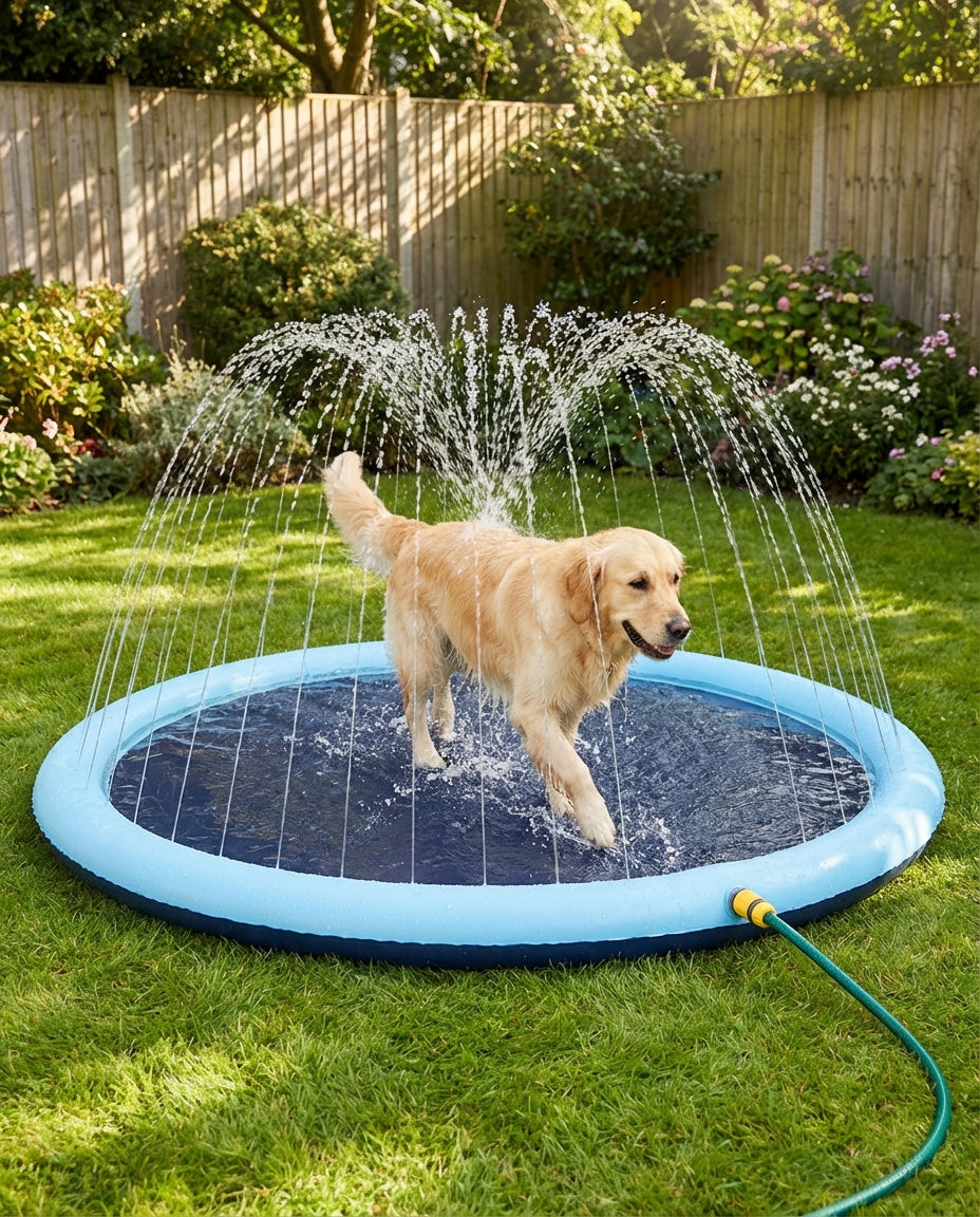 SplashPaw Sprinkler Pool