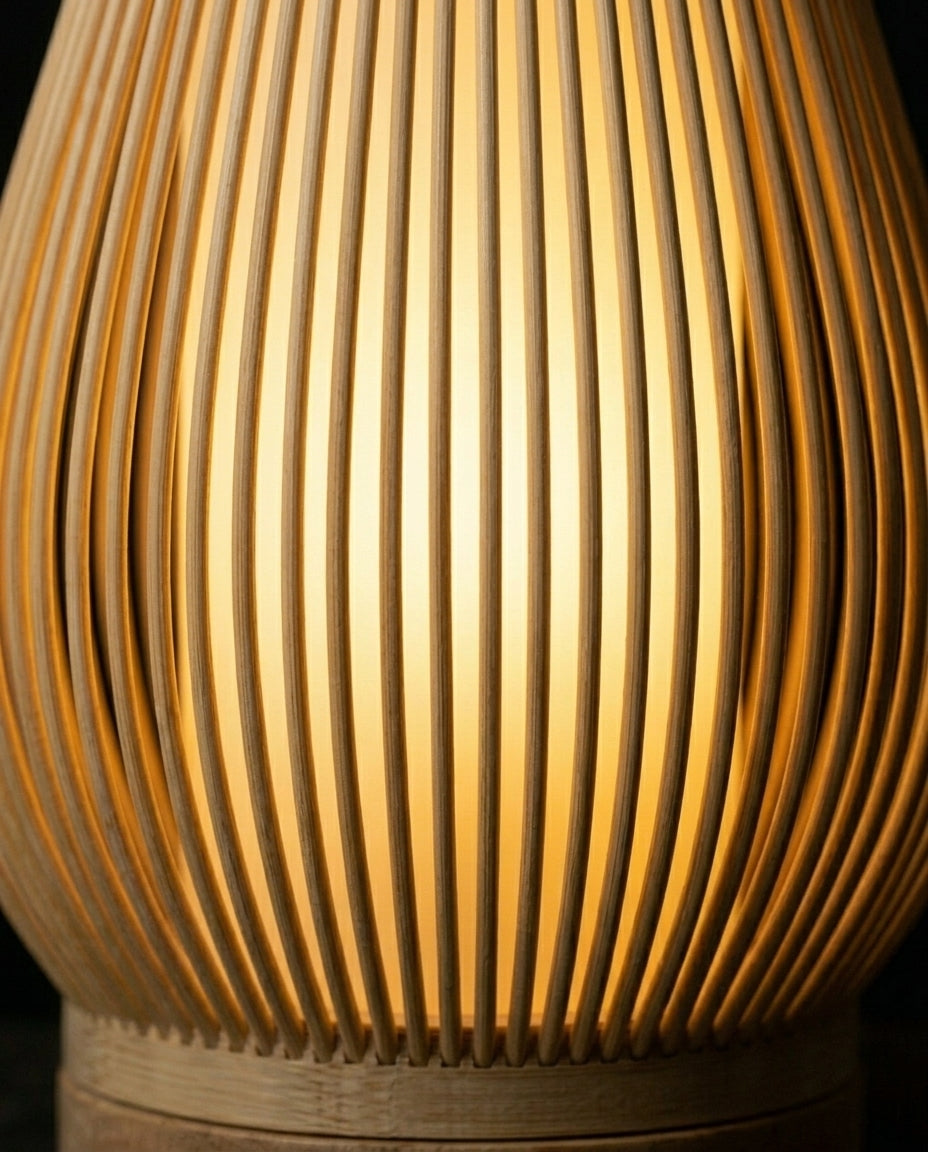 Japanese Table Lamp – Bamboo Zen Light | 4 Sizes