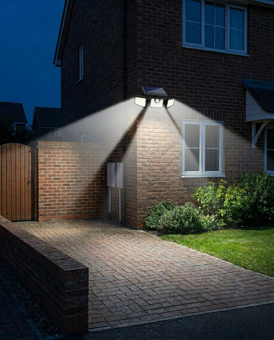 SentryBeam Solar Security Light