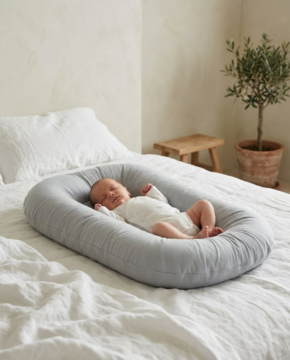 Baby Nest Pod – Ergonomic Newborn Lounger & Sleep Nest