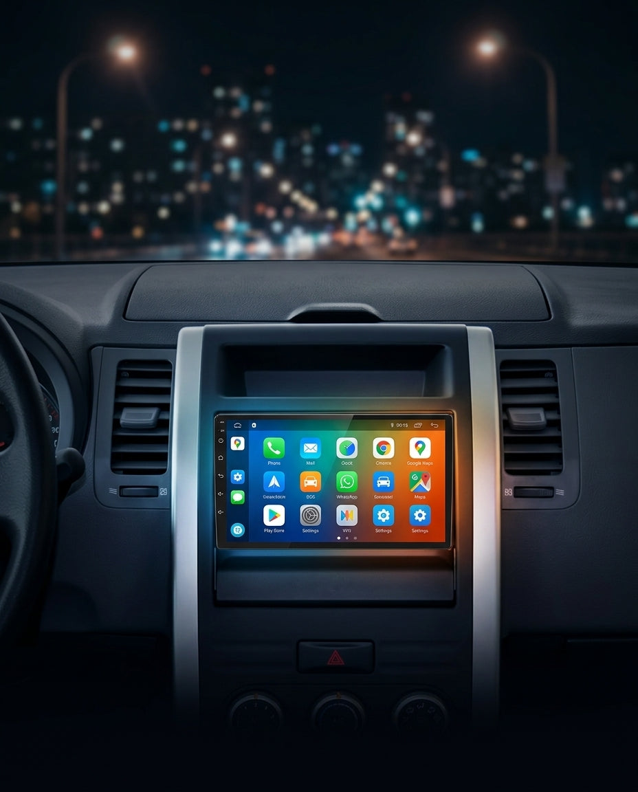 Android Double DIN Car Stereo | 10" Touch Screen & GPS