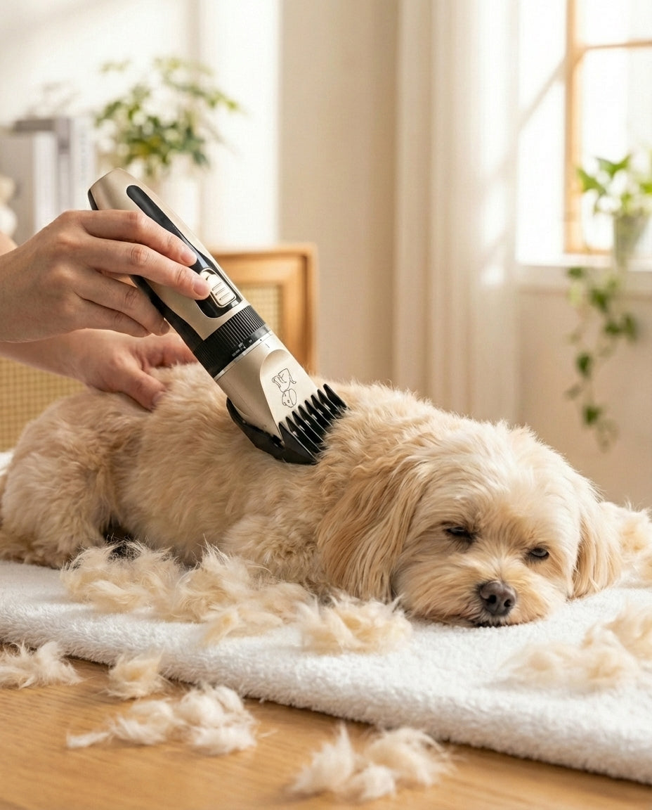 Quiet Dog Clipper – Silent Motor Pet Grooming Kit
