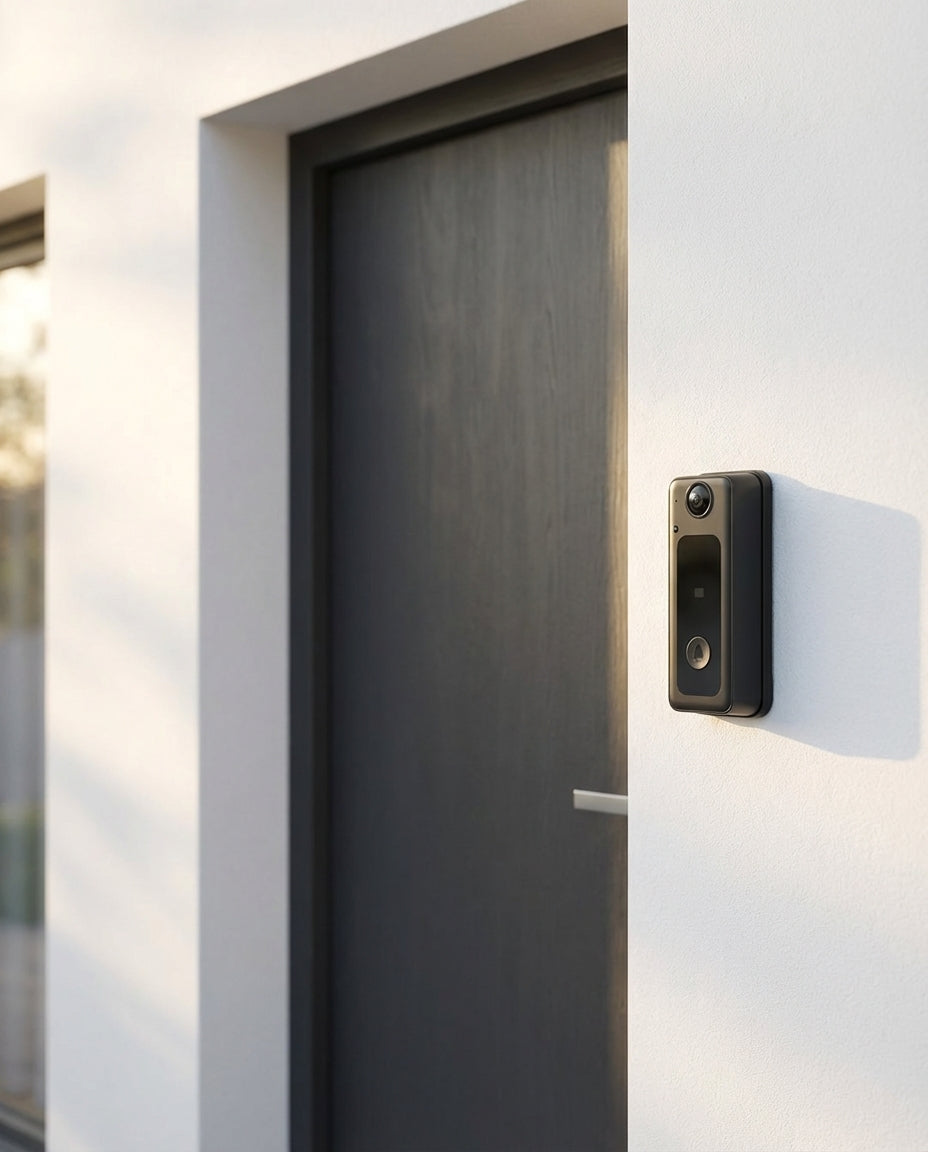 Wireless Video Doorbell 8MP – Wide-Angle HD Security Camera