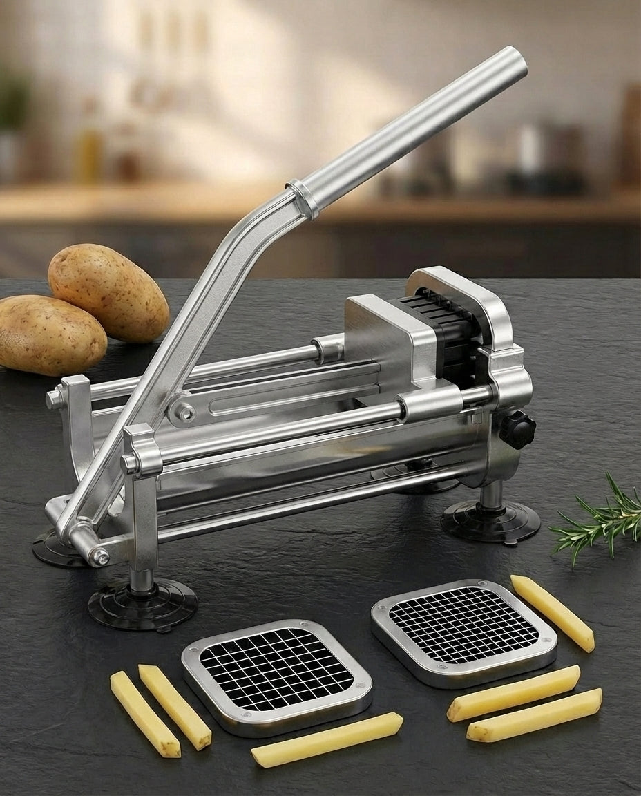 French Fry Cutter Pro | Stainless Steel Potato Slicer