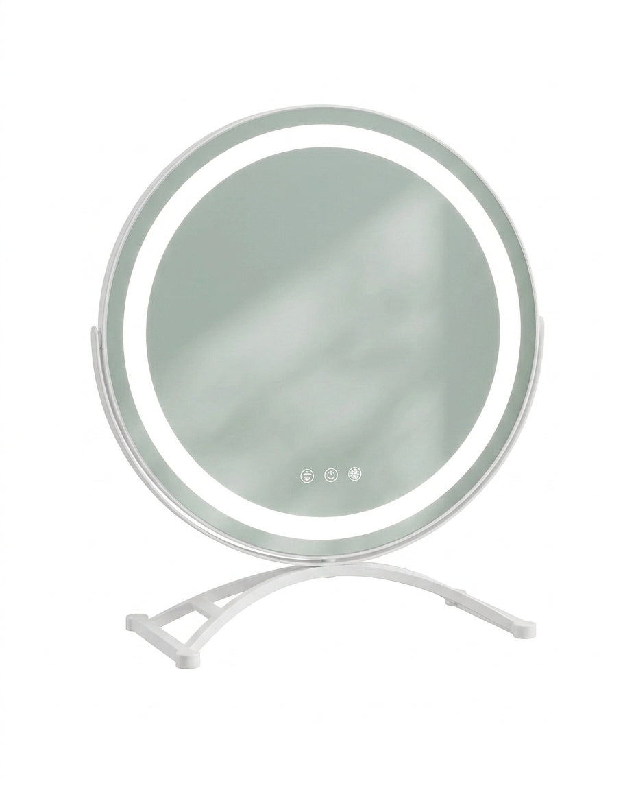 LED Makeup Mirror with Touch Control | Lumi Glow
