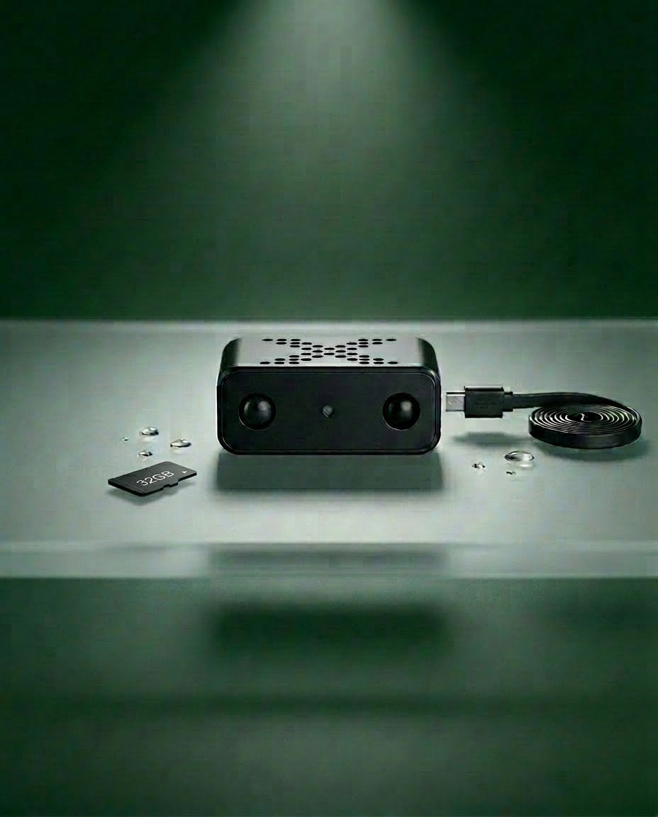 Micro Hidden Security Camera – 1080P HD Night Vision