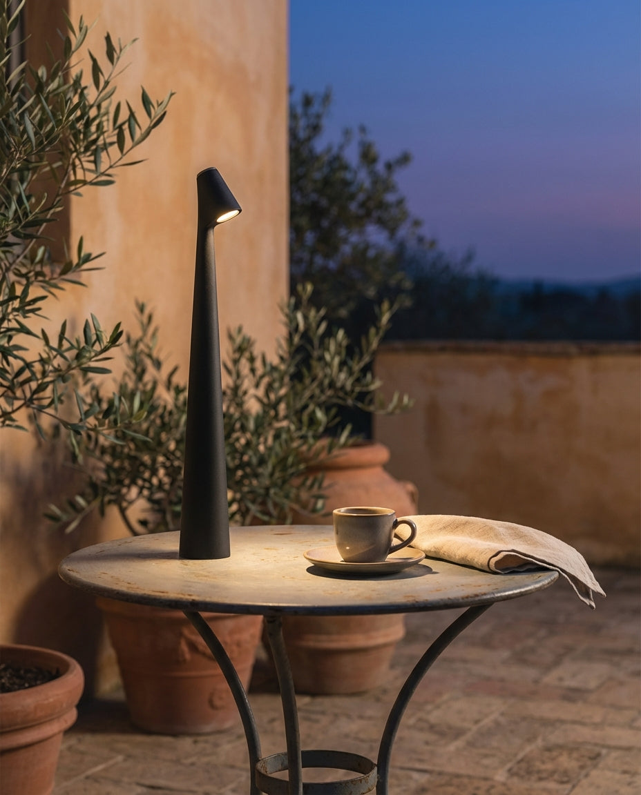 Cordless LED Table Lamp | Nordic Design | Touch Dimmer