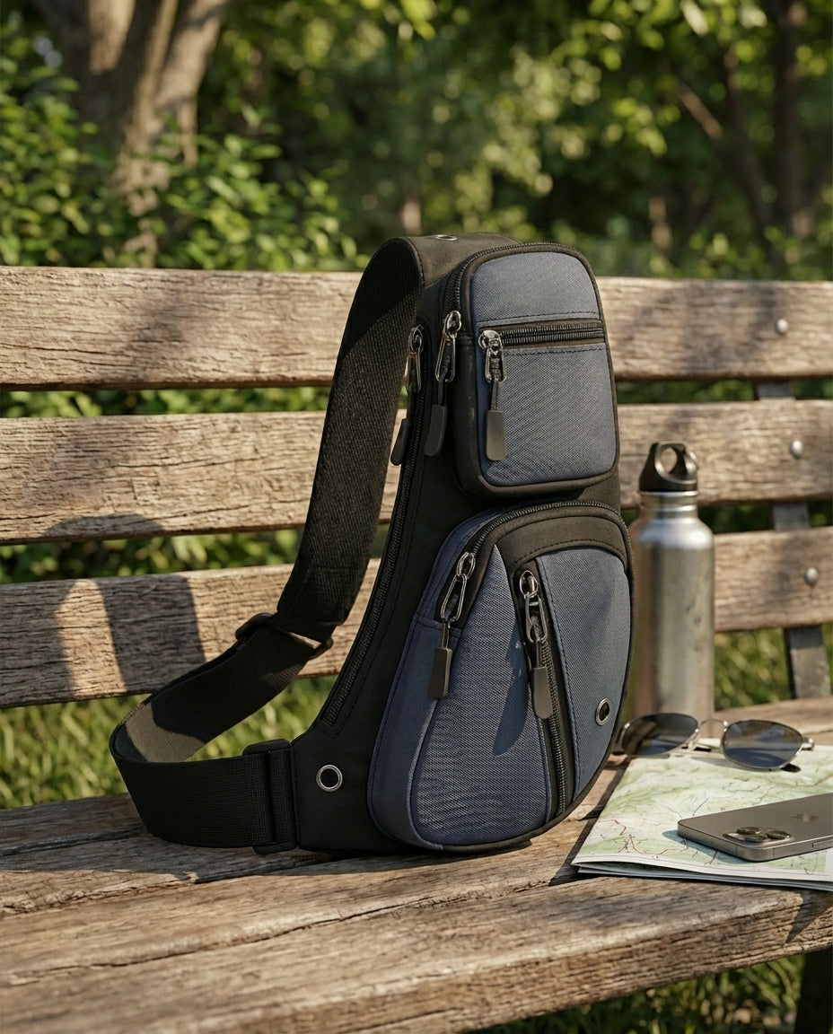Tactical Sling Bag | Anti-Theft, Water-Resistant Chest Pack