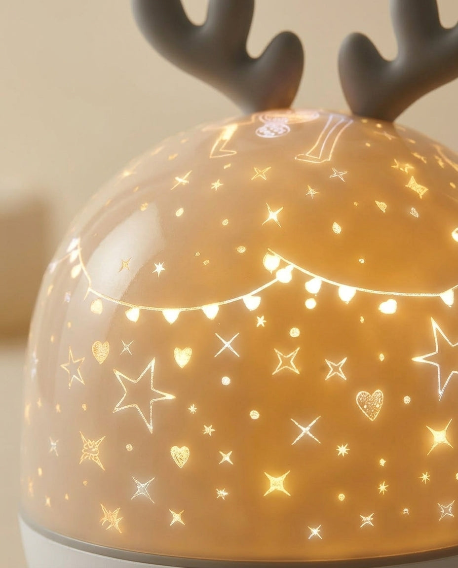 Star Projector Night Light | Kids Rotating Galaxy Lamp