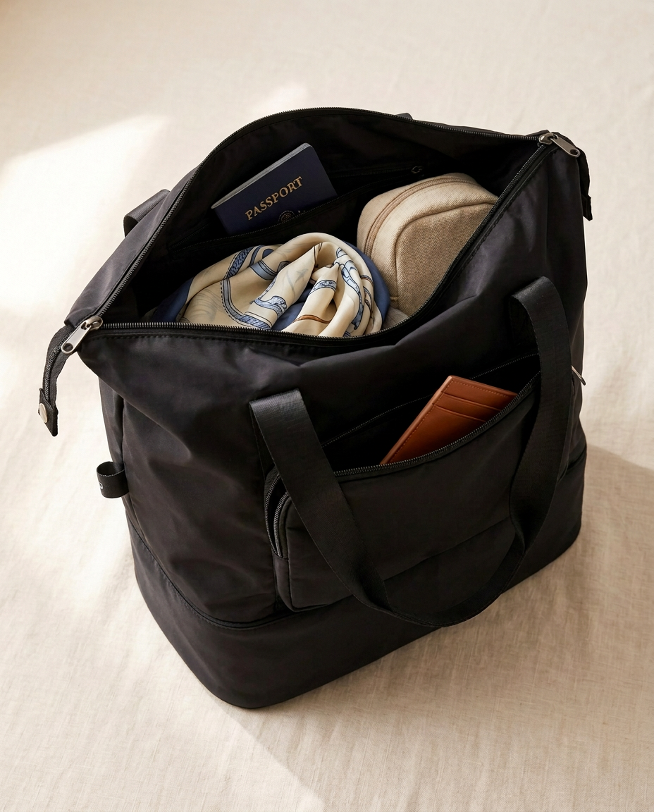 Foldable Travel Bag – Large Expandable Weekend Holdall