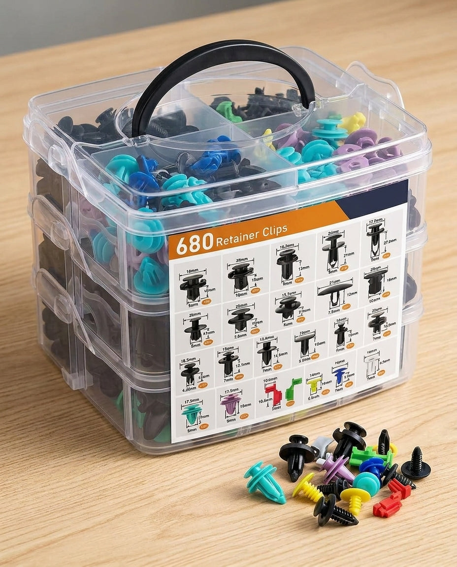 ClipVault 680 | The Complete Car Fastener Rescue Kit