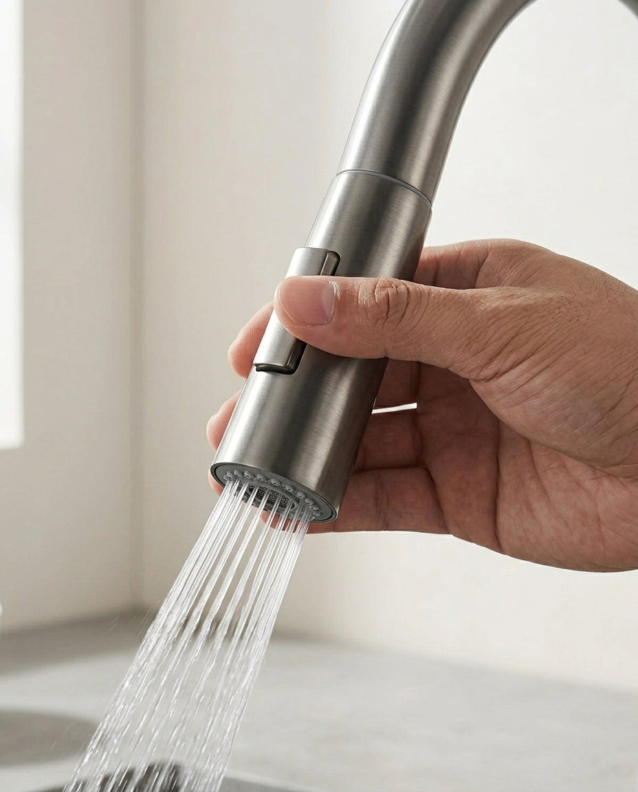 Touch Sensor Kitchen Tap with Pull-Out Spray | SilkFlow Pro
