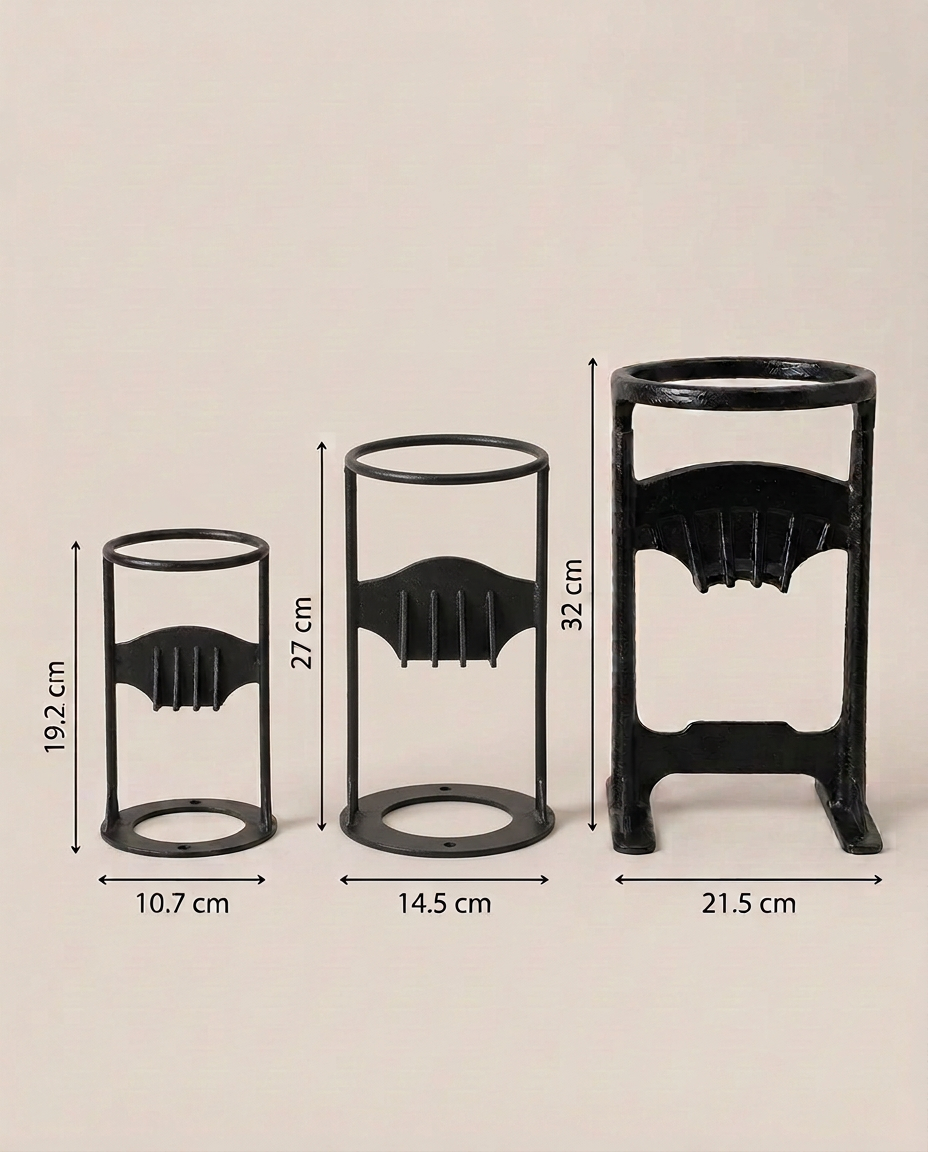 Cast Iron Log Splitter | Manual Wood Splitting Tool