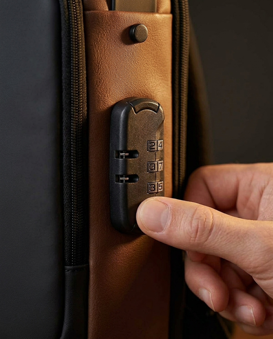 Anti-Theft Crossbody Sling Bag with USB Charging Port