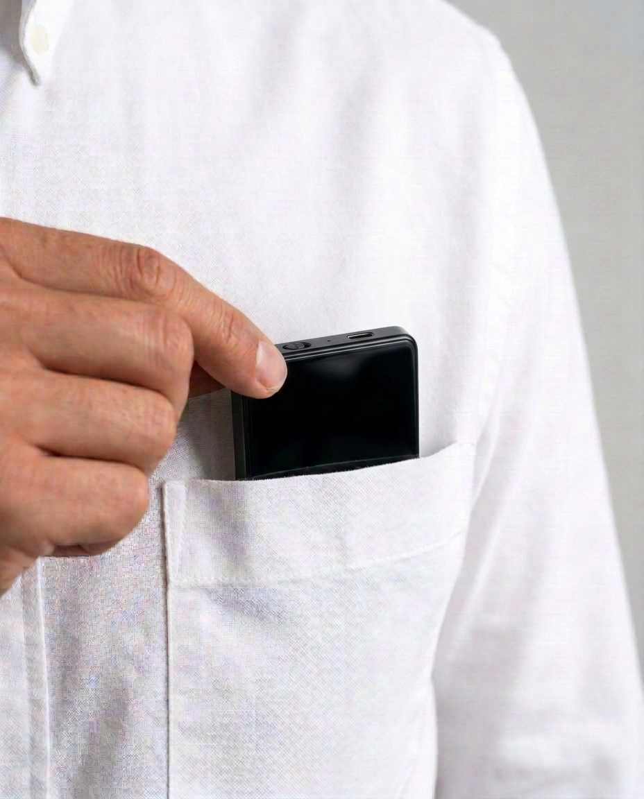 Mini Voice Recorder 64GB | 376-Hour Crystal-Clear Audio