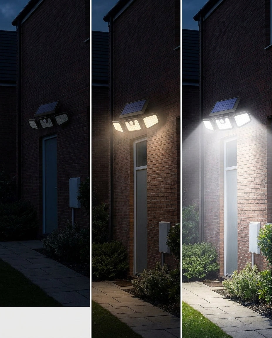 SentryBeam Solar Security Light