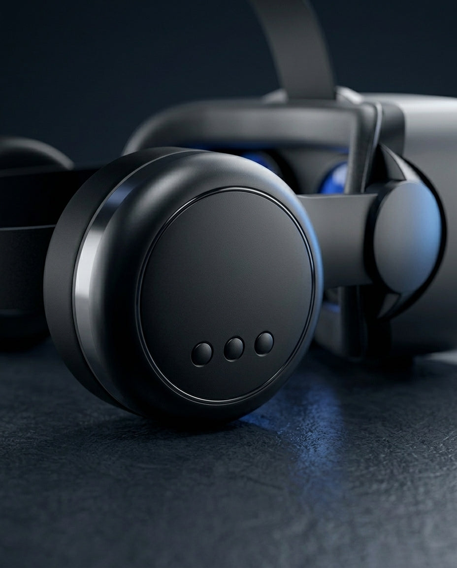 VR Headset with Built-In Headphones | ImmersaView Pro