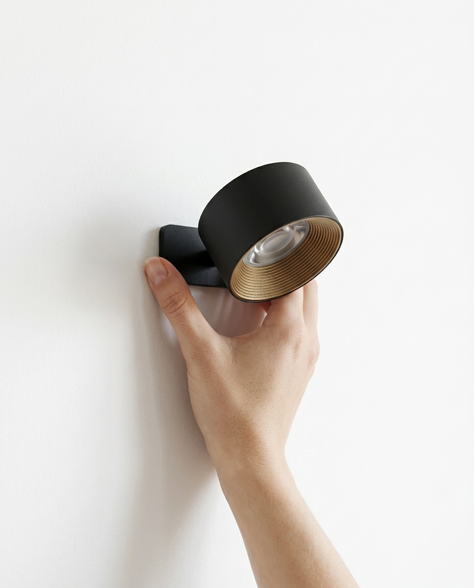 Wireless Rechargeable Wall Light | 360° Flex Beam