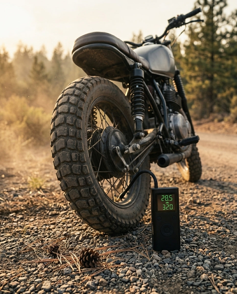 Portable Tyre Inflator with Digital Display | PumpMate Go