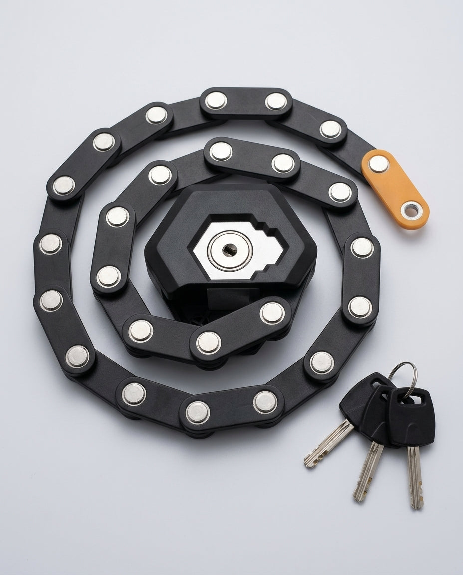 FoldGuard Compact Bike Lock