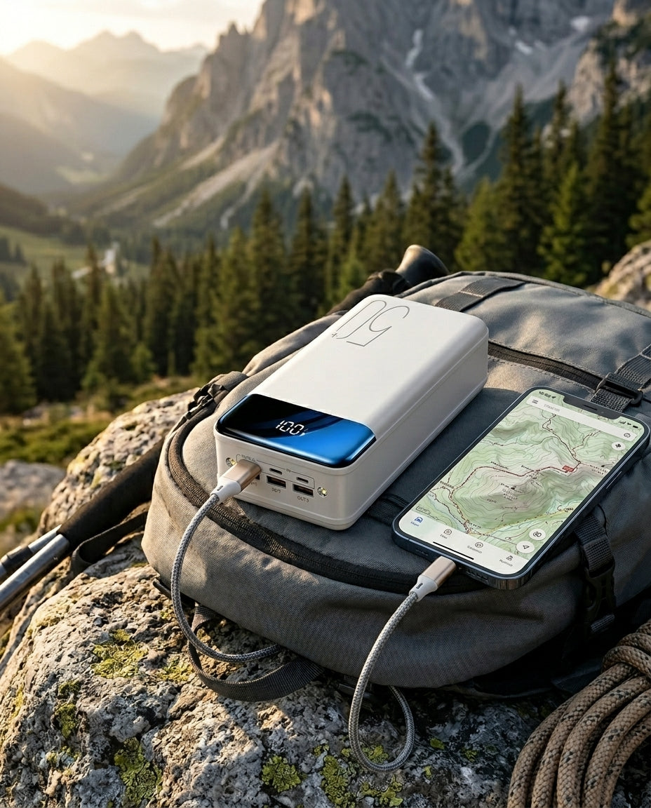 50,000mAh Power Bank | Fast Charge Phones, Tablets & Laptops