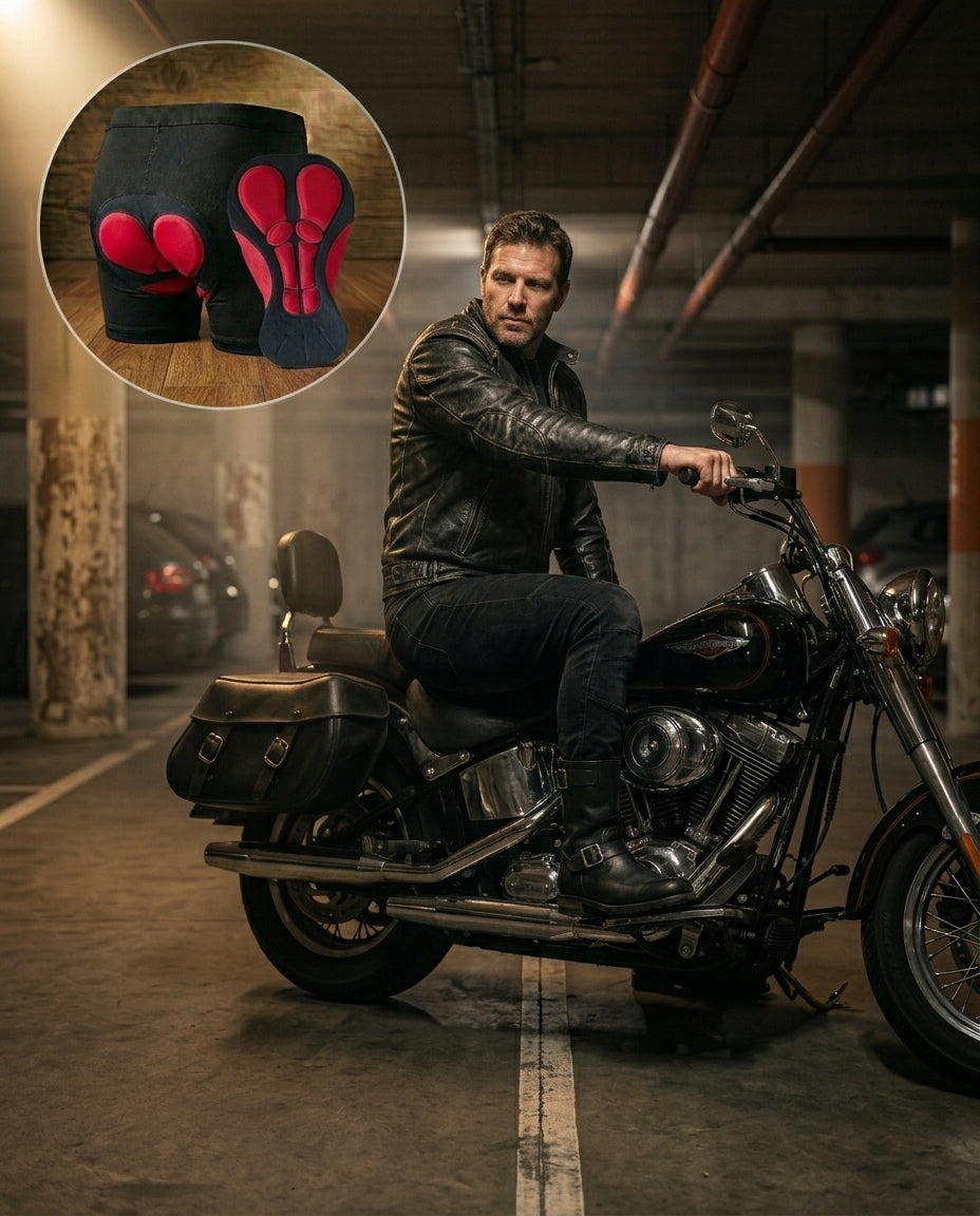 Motorcycle Padded Shorts – 5D Gel Comfort Liner