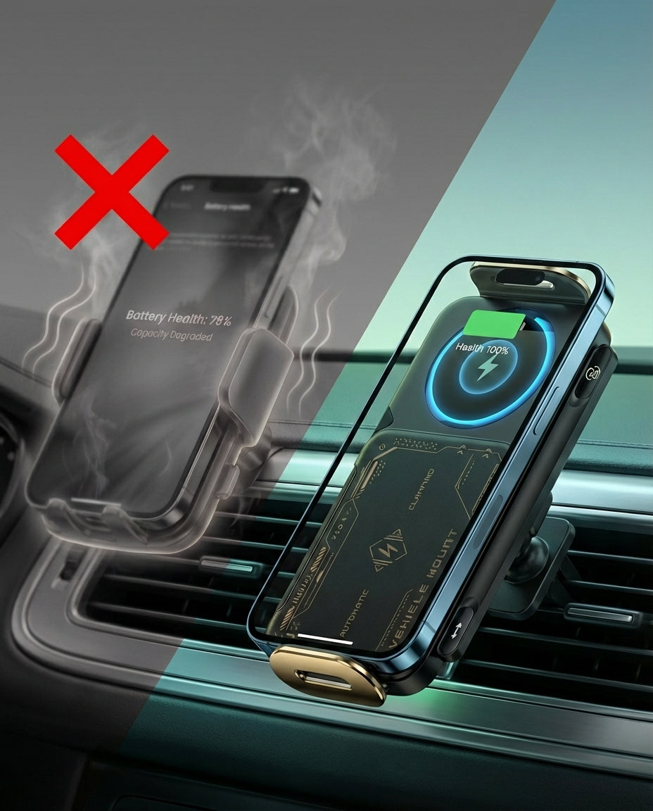 AutoGrip Pro Wireless Car Mount