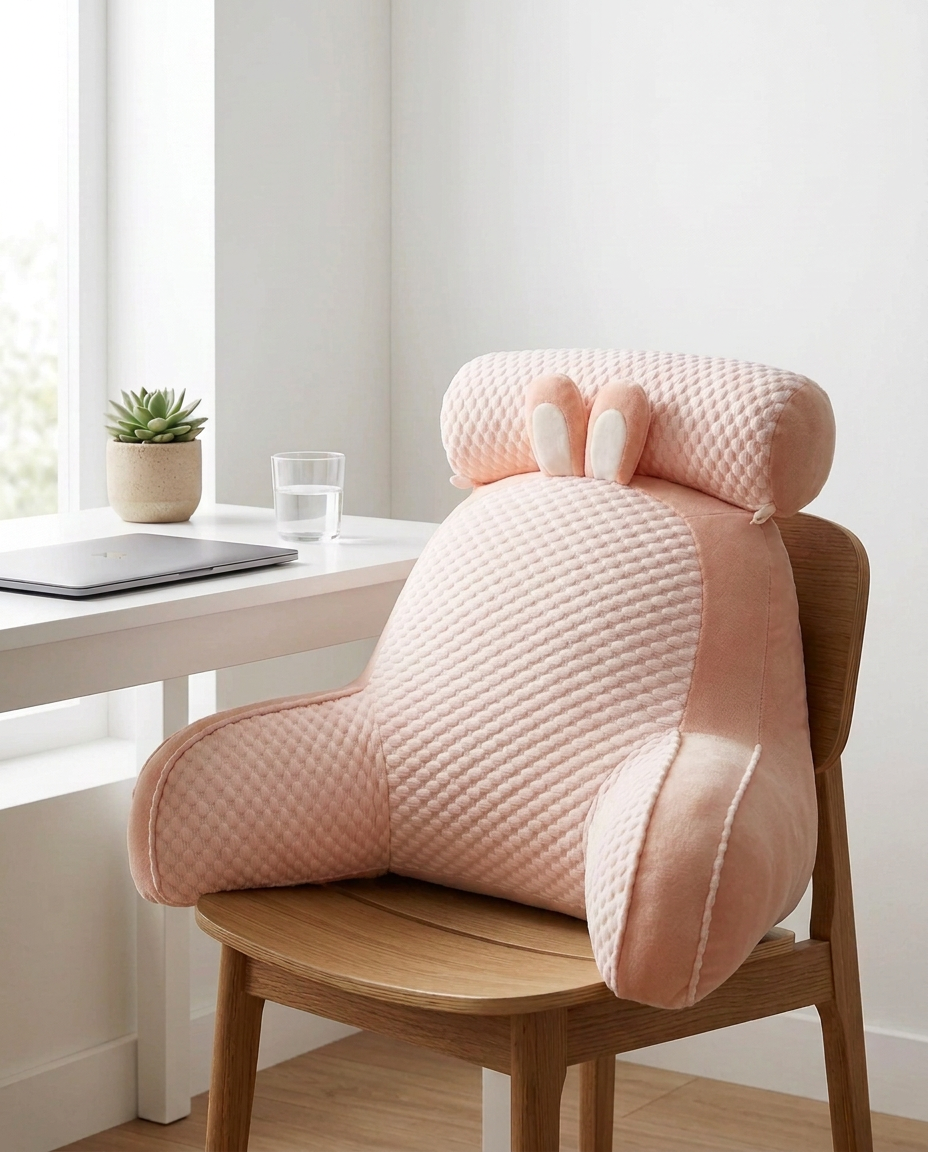 Back Support Cushion – Lumbar Pillow for Chair & Sofa