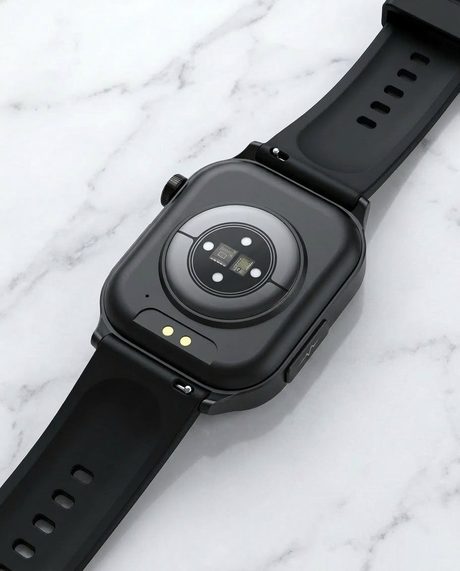 Health Smartwatch – ECG, Blood Pressure & Heart Rate Monitor