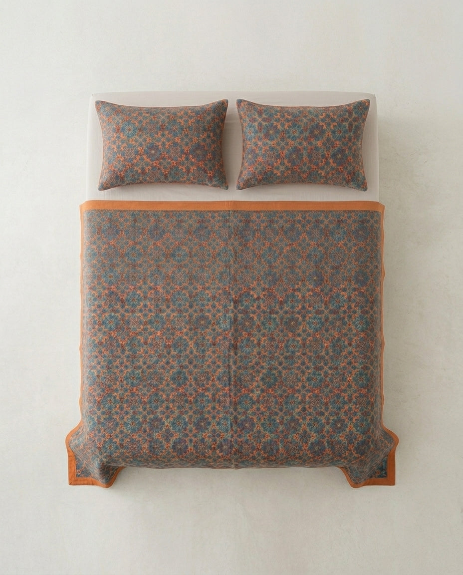 Six-Layer Cotton Blanket | Botanica Bloom Throw