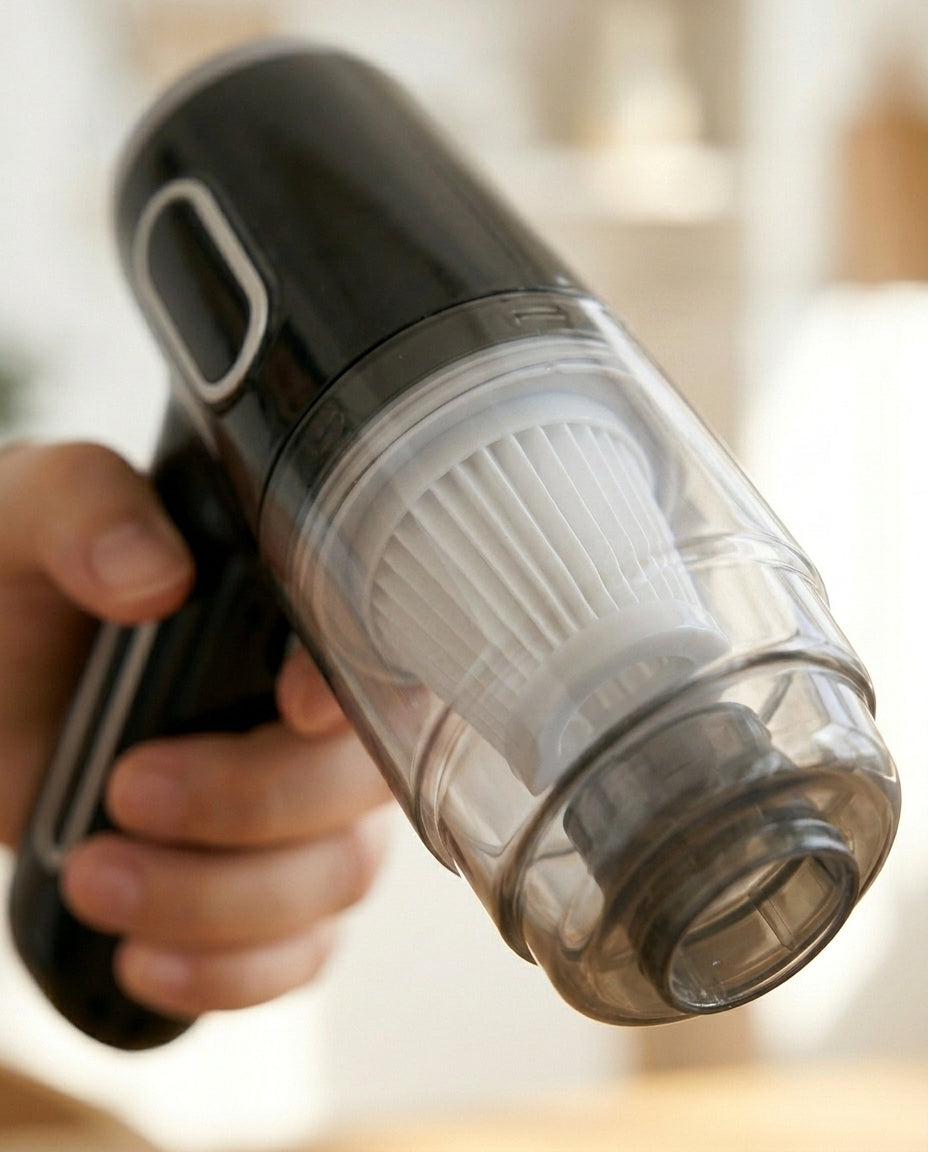 Portable Handheld Car Vacuum Cleaner | Wireless Rechargeable