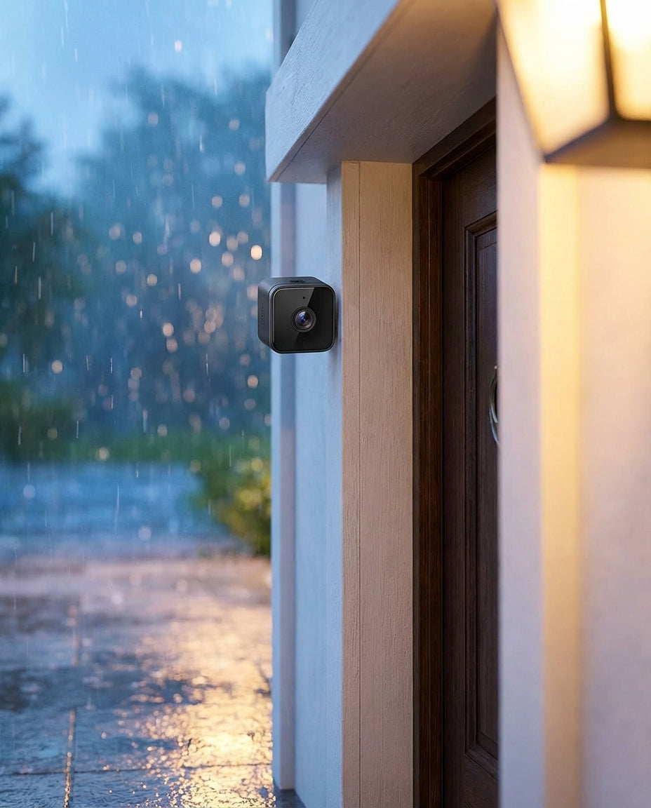 Mini WiFi Security Camera 1080P – Wireless & Weatherproof