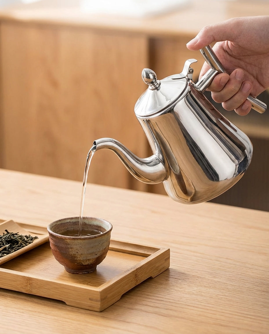 Induction Kettle with One Filter | Stainless Steel Tea Kettle