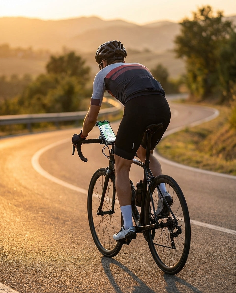 Bike Phone Mount – 360° Rotation | Fits All Bikes