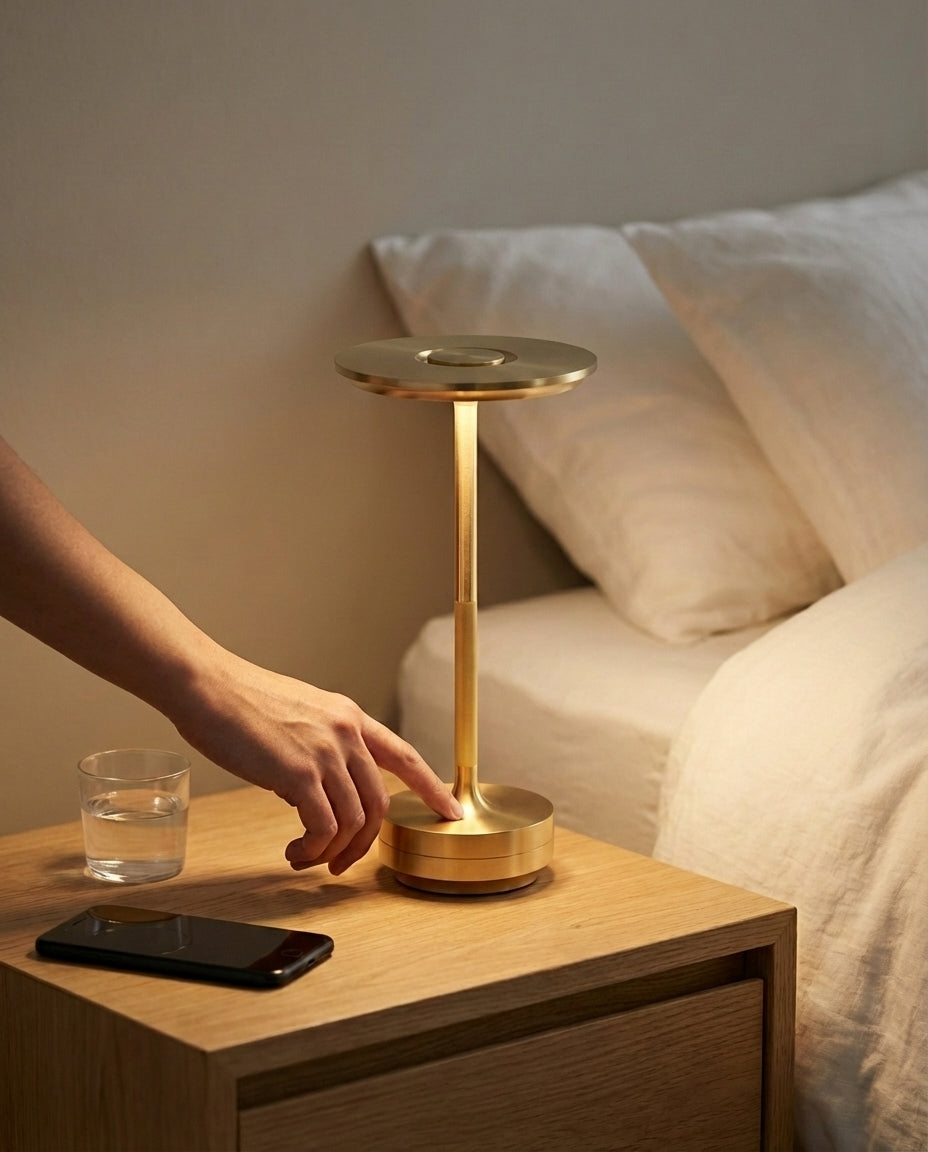 Wireless Rechargeable Table Lamp | Aura Glow