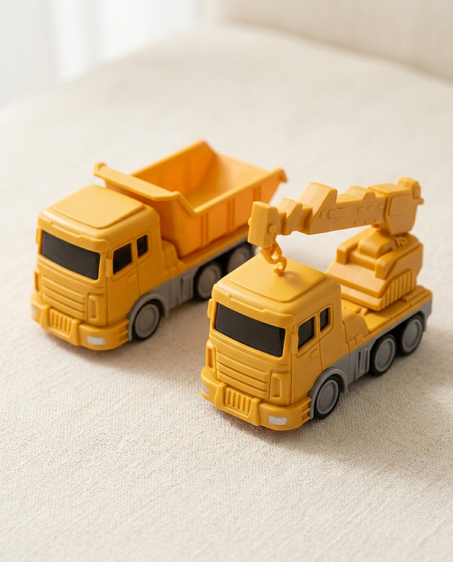 The Mighty Builder Squad | 7-in-1 Magnetic Transforming Construction Crew