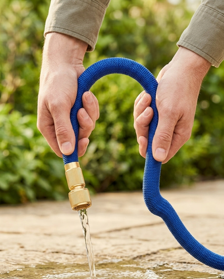 Expandable Garden Hose | High-Pressure Flexible Watering Hose