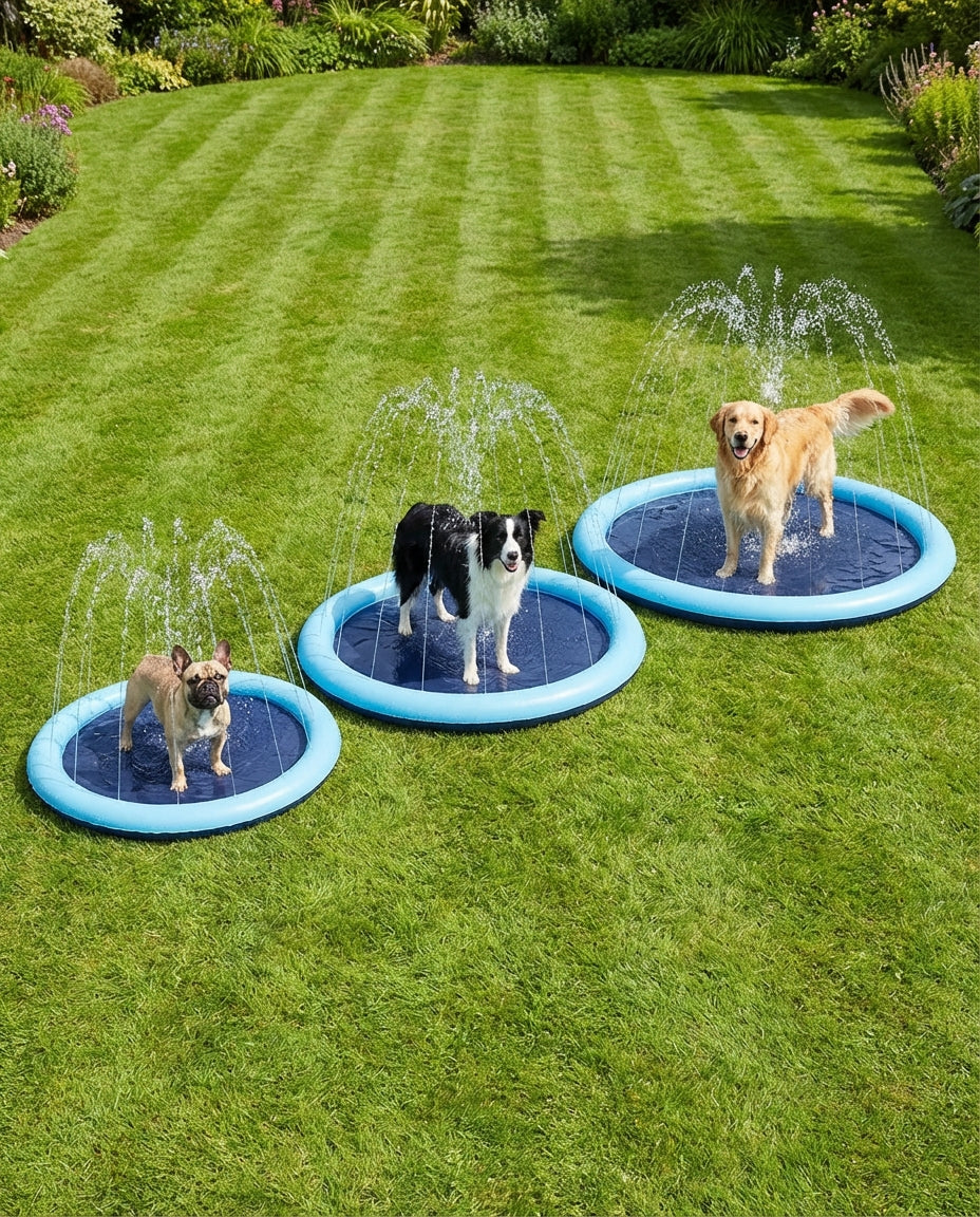 SplashPaw Sprinkler Pool