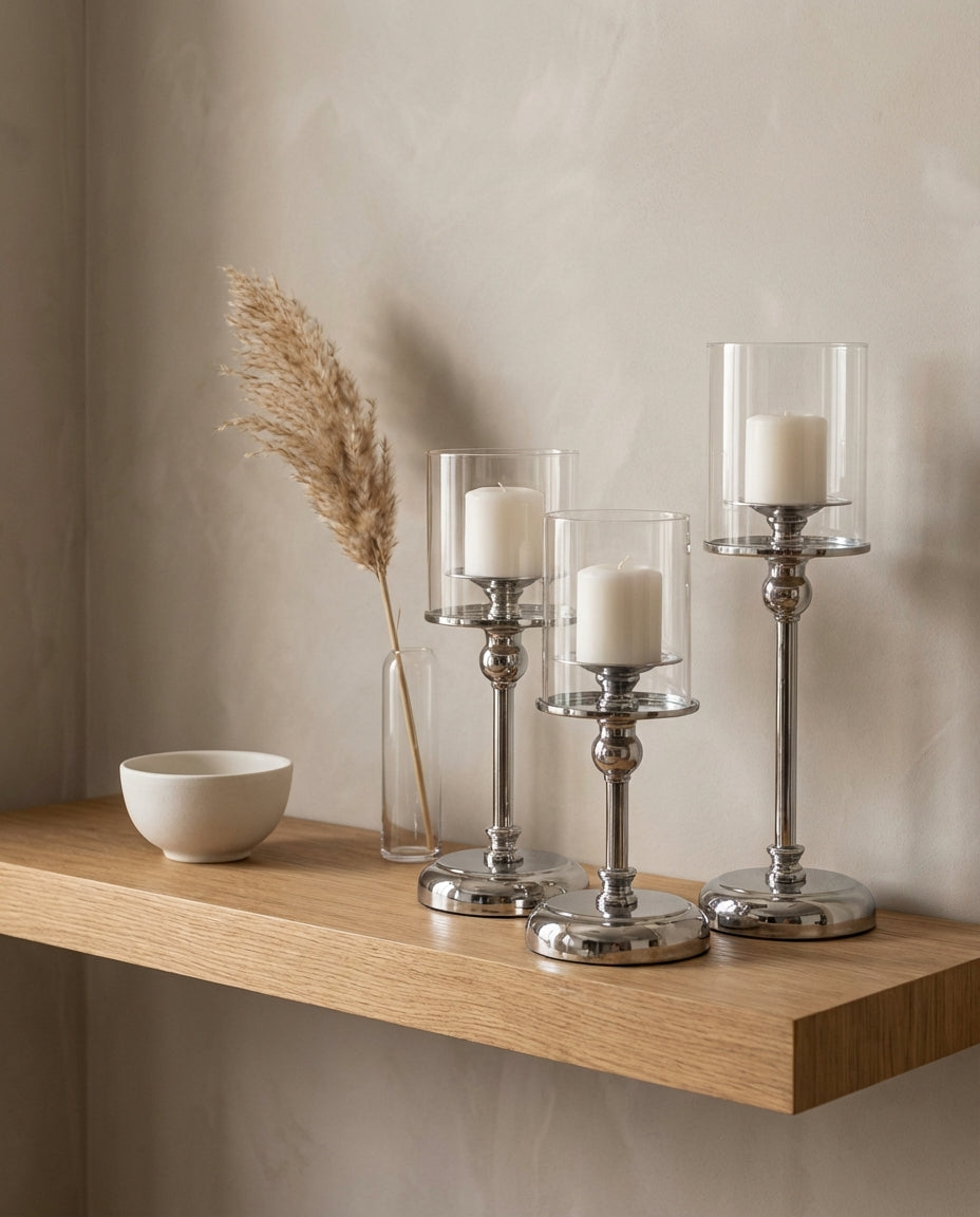 Nordic Candle Holder | Elegant Scandinavian Home Décor